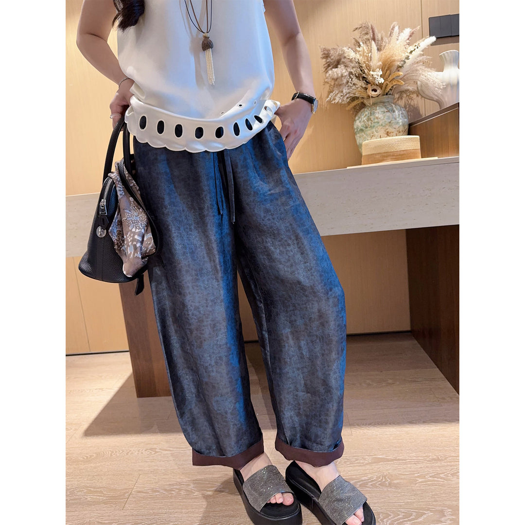 Damen Modische und bequeme Freizeit-Culotte Drune
