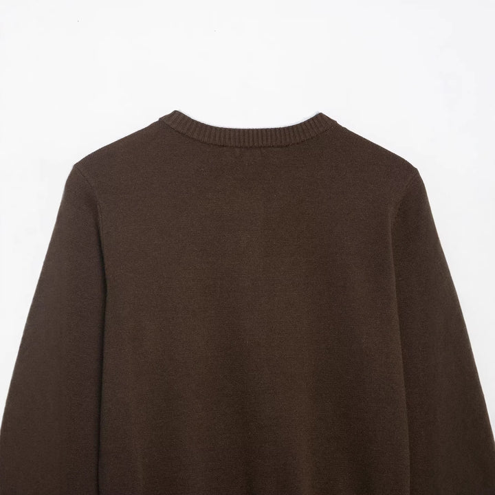 Damen Cardigan mit kontrastfarbener Knopfleiste und zweifarbigen Ärmeln Drune
