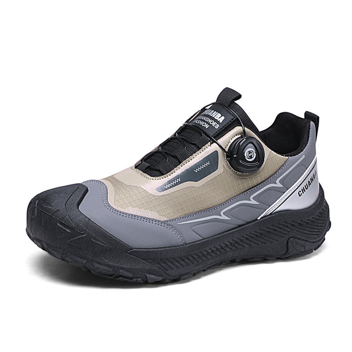 Herren robuste Outdoor‑Trekkingsneaker mit BOA‑Verschluss, verstärkter Zehenkappe und griffiger Trailsohle Drune
