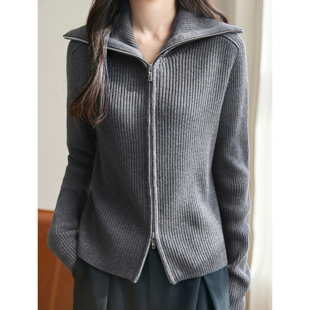 Damen modischer Strickpullover Drune