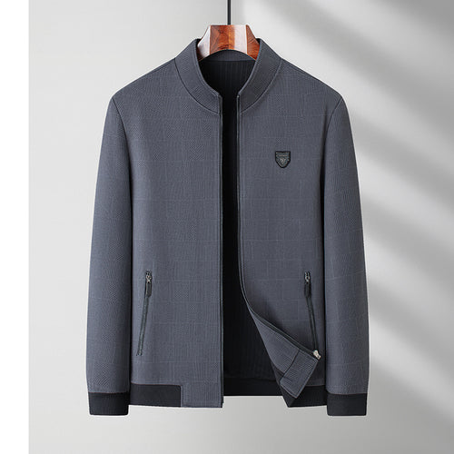 Herren lässige Übergangsjacke mit strukuriertem Design und praktischen Taschen Drune