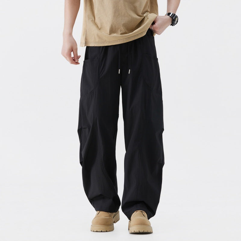 Damen Bequeme Cargo-Hose Drune