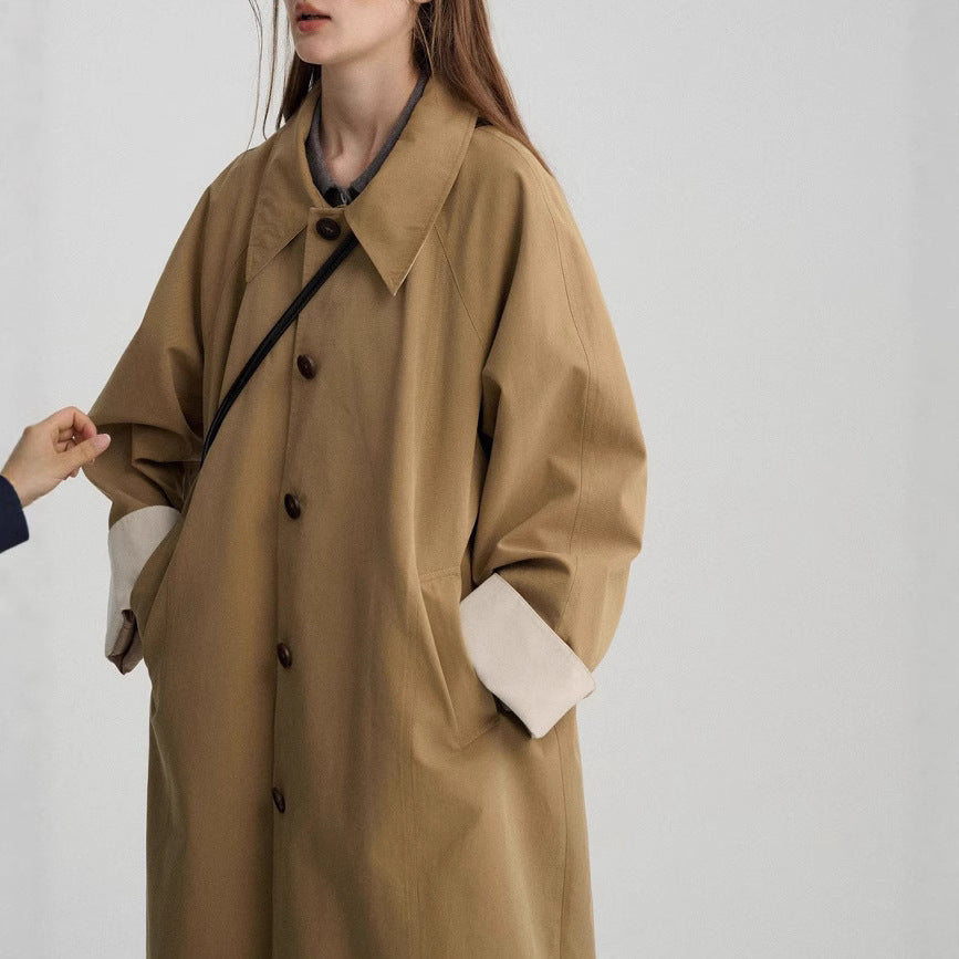 Damen Übergroßer City-Trenchcoat Drune