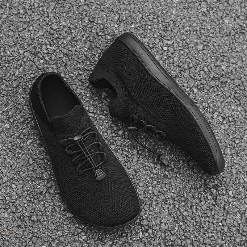 Herren Atmungsaktive Slip-On Sneakers mit Elastischem Verschluss Drune