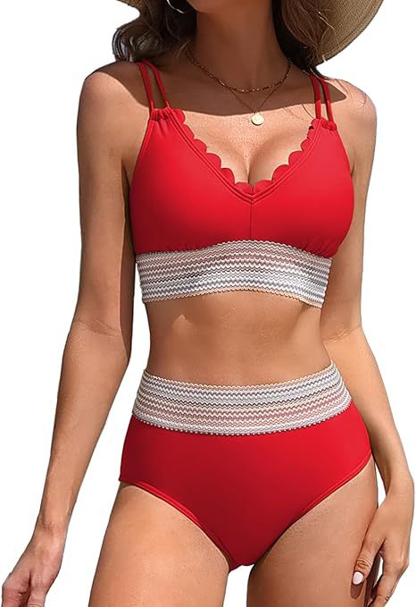Damen Zweiteiligen Bikini Drune