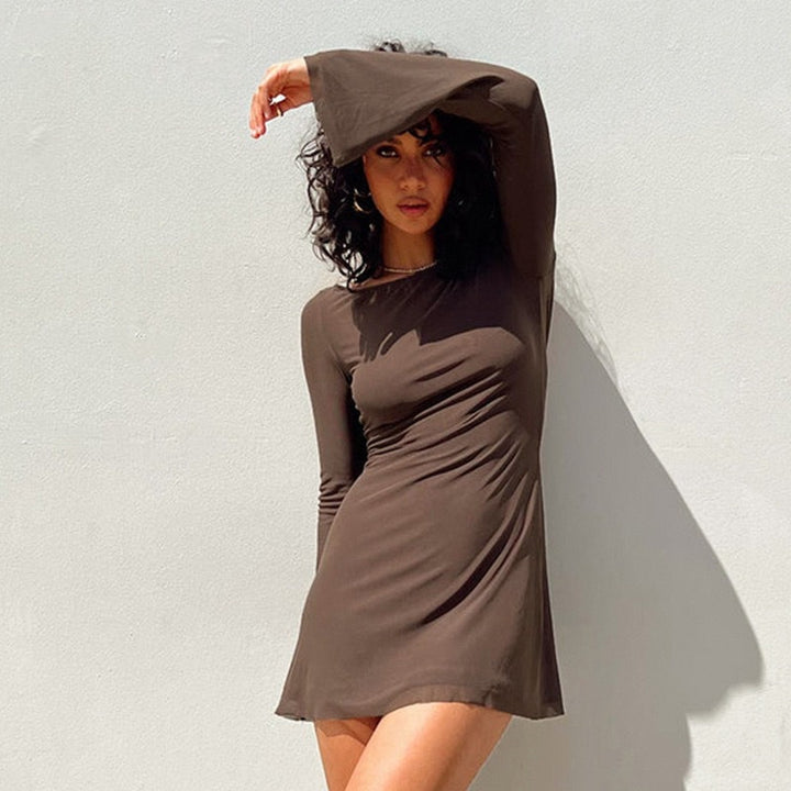 Damen Elegantes und stilvolles Oberteil mit asymmetrischem Ausschnitt Drune