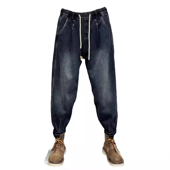 Herren Modische Ripped Jeans mit kreativen Patches Drune 1788342395