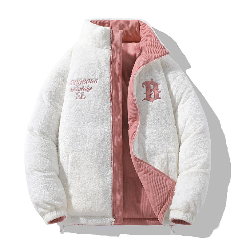 Damen Gemütliche Steppjacke mit hohem Kragen Drune