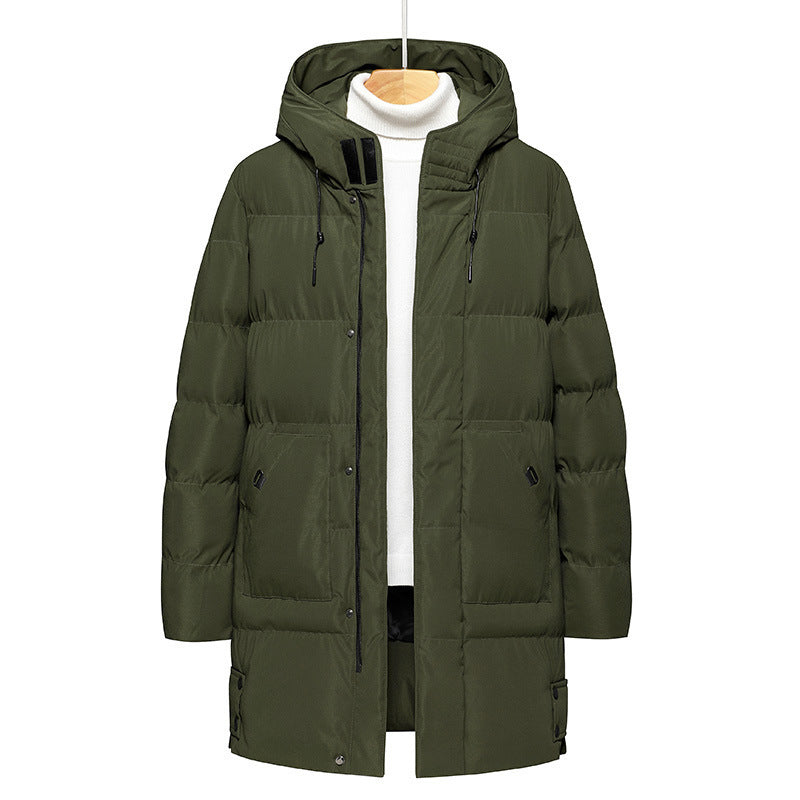 Damen Winter Outdoor-Pufferjacke mit Kapuze Drune