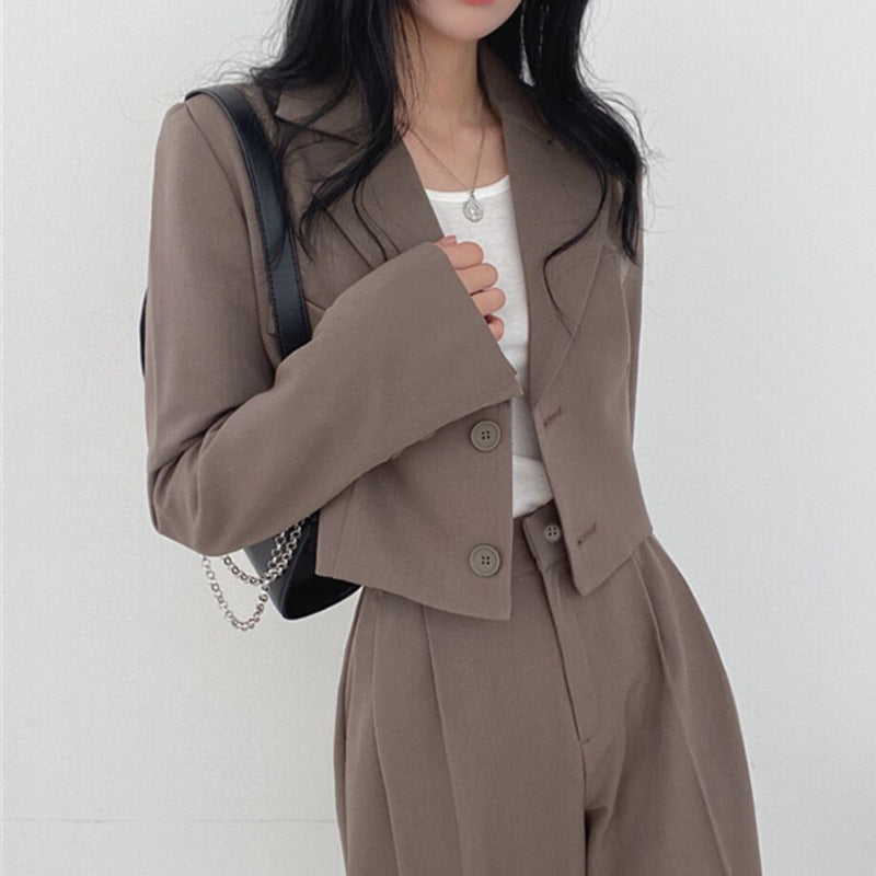 Damen Trendiger Kurzblazer Drune