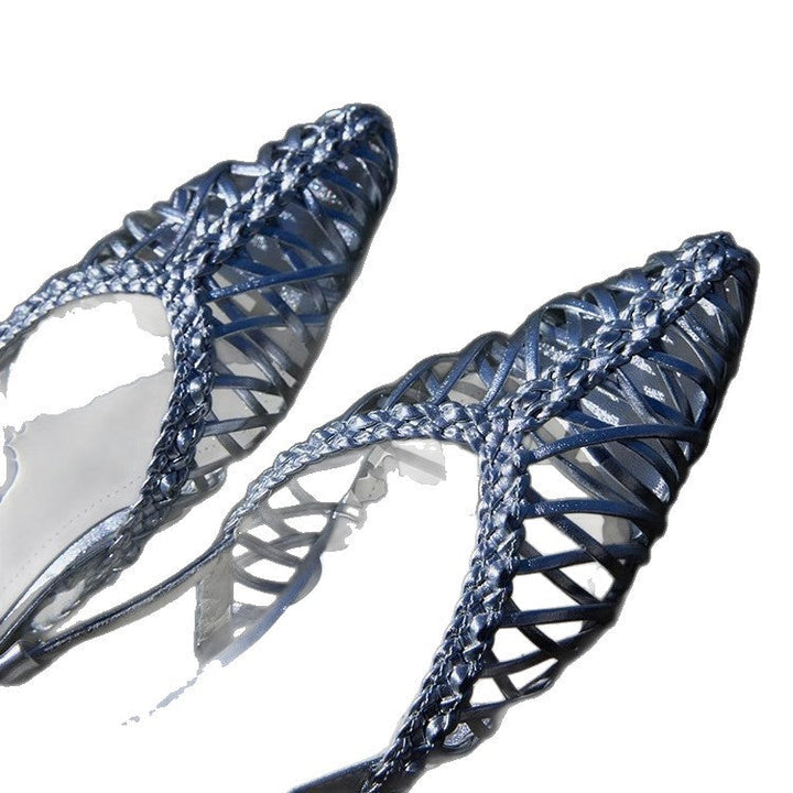 Damen Elegante und luftige Sandalen mit feinem Riemendesign Drune