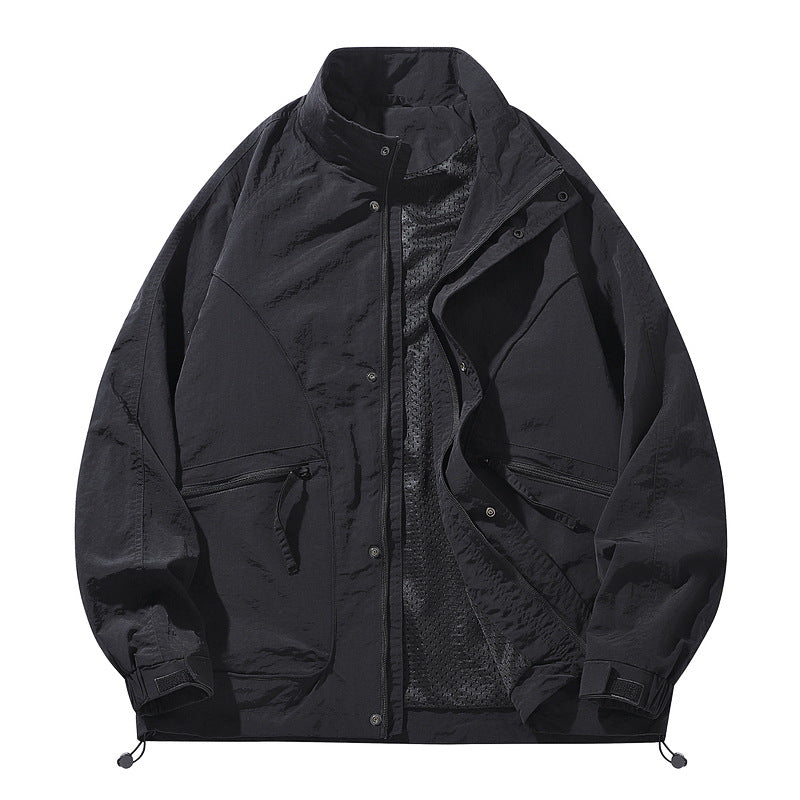 Herren Leichte Übergangsjacke mit vielseitigen Taschen Drune
