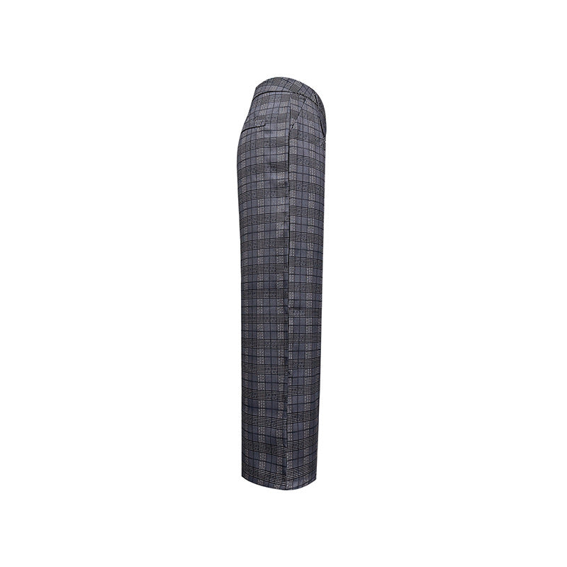Damen kariert weite Hose Drune