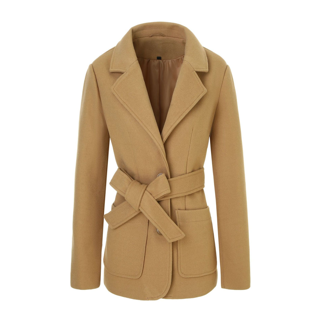 Damen Modische Wickeljacke Drune