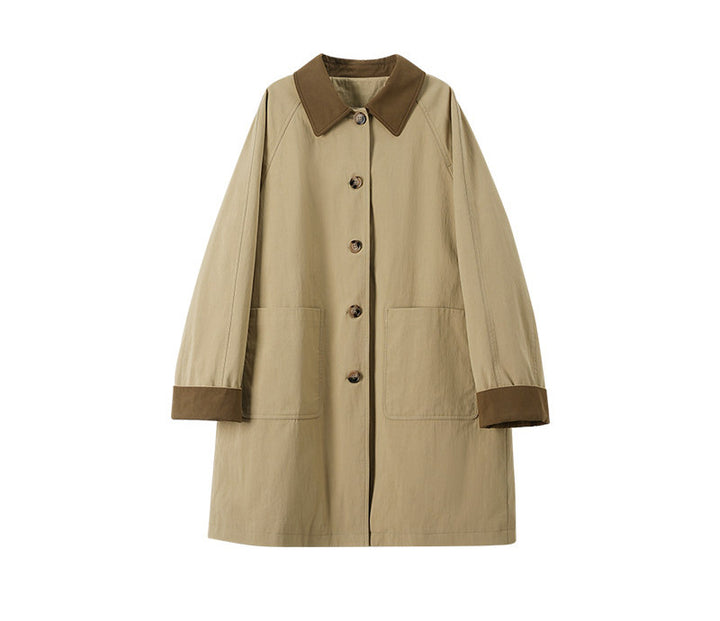 Damen Modischer Oversized Mantel Drune