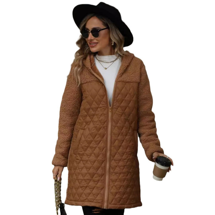 Damen Übergangsjacke mit kuscheligem Fleece und Kapuze Drune