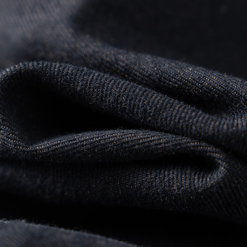 Damen Hochtaillierte weite Culotte-Hose aus Leinen‑Mix mit Bügelfalte und Eingrifftaschen Drune