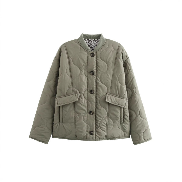 Damen gesteppte Jacke mit praktischen Taschen Drune