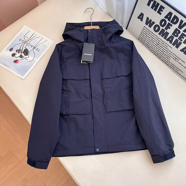 Damen funktionale Outdoor-Jacke mit praktischen Taschen Drune