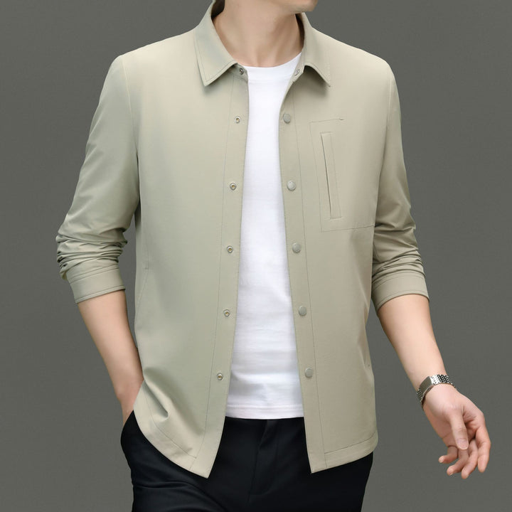 Herren leichte Übergangsjacke mit praktischen Taschen und elegantem Schnitt Drune