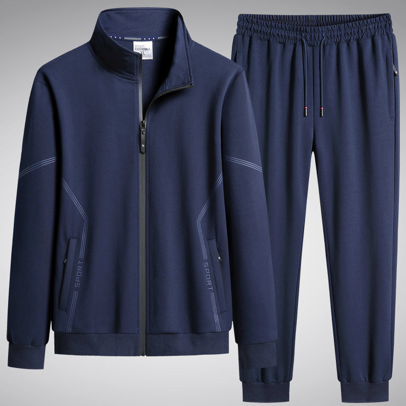 Herren Sportliches Trainingsanzug Drune