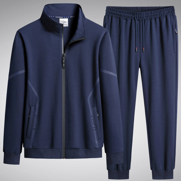 Herren Sportliches Trainingsanzug Drune