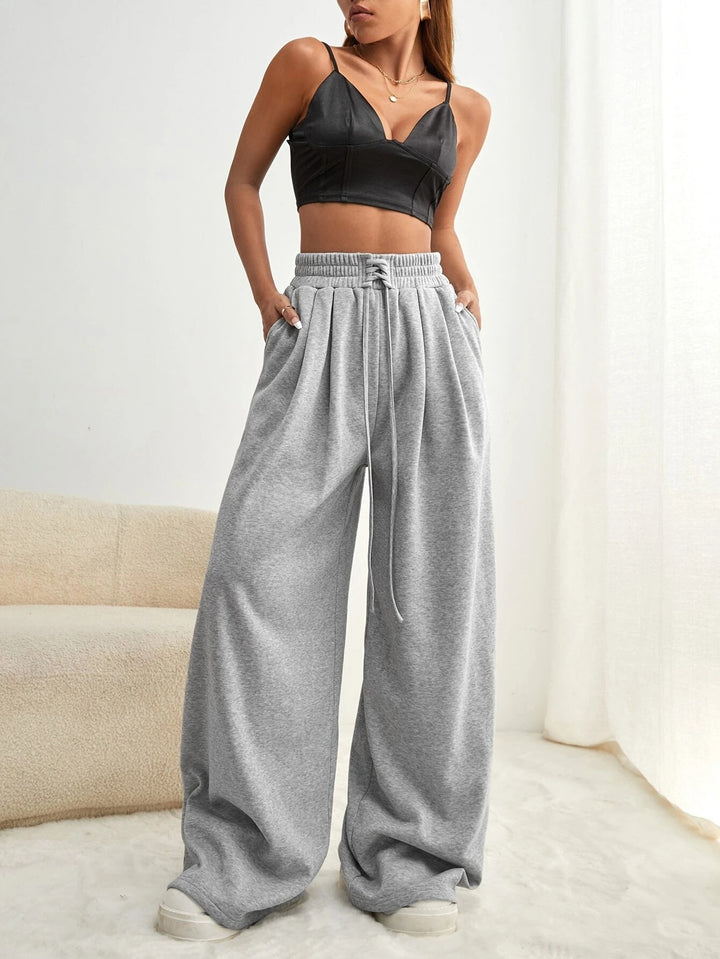 Damen Bequeme weit geschnittene Sweatpants Drune