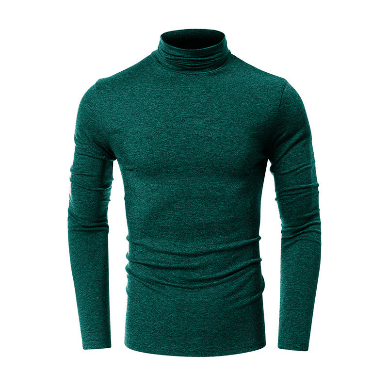 Herren Rollkragenpullover aus elastischem Baumwollmix Drune
