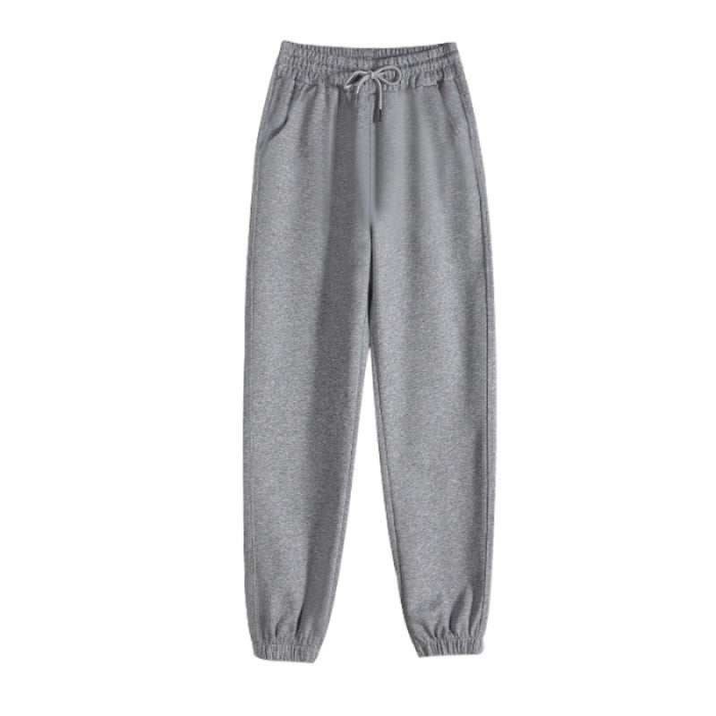 Damen Bequeme Jogginghose mit elastischem Bund Drune