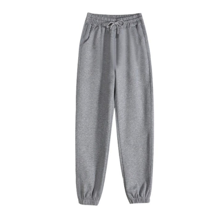 Damen Bequeme Jogginghose mit elastischem Bund Drune