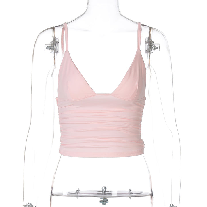 Damen Crop-Top mit asymmetrischem Schnitt und figurbetonter Silhouette Drune