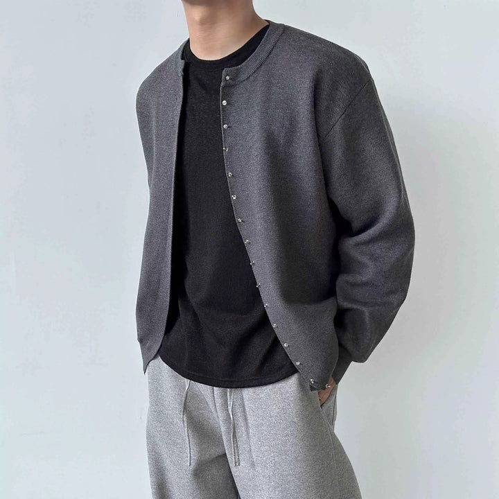 Herren Sportlicher Cardigan Drune
