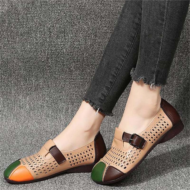 Luftige Damensandalen mit Schnalle – Zoë Drune