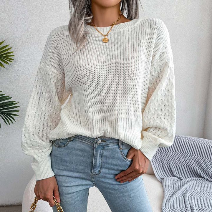 Drune | Einfarbige Strickpullover