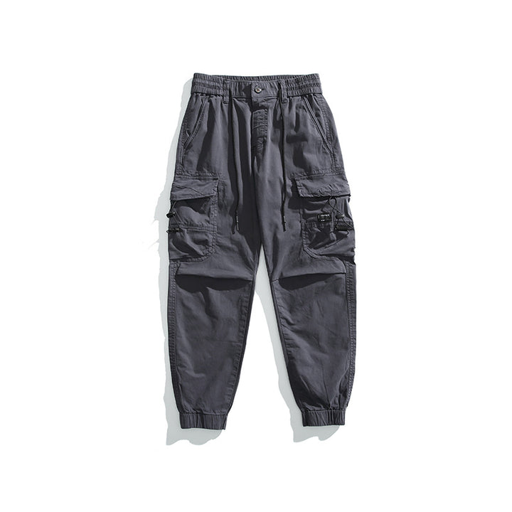 Herren Utility-Cargo-Joggerhose mit elastischem Komfortbund und Multifunktions-Taschen Drune