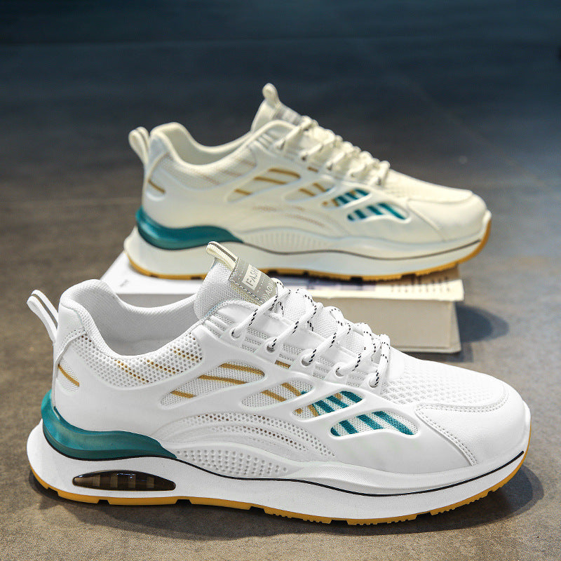 Damen Sportliche Sneakers mit atmungsaktiven Mesh-Einsätzen und dämpfender Sohle Drune