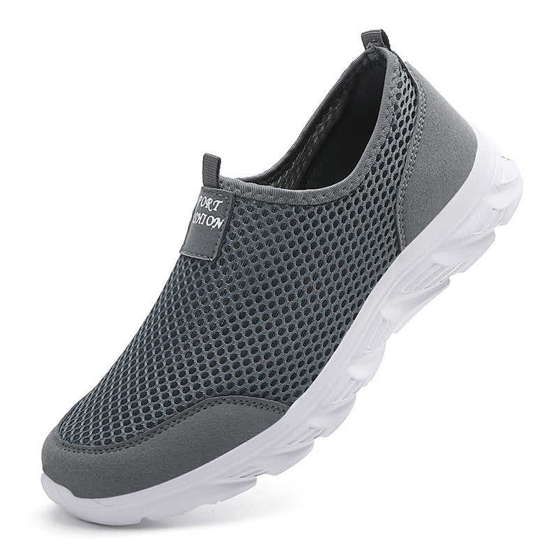 Herren Atmungsaktive Slip-On Walking Sneakers Drune
