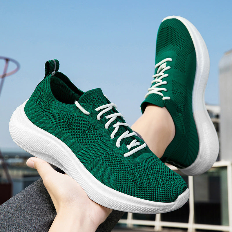 Damen Leichtgewichtig Atmungsaktive Sport Sneakers Drune