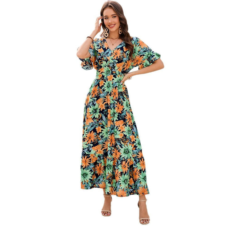 Damen Maxi-Kleid Drune