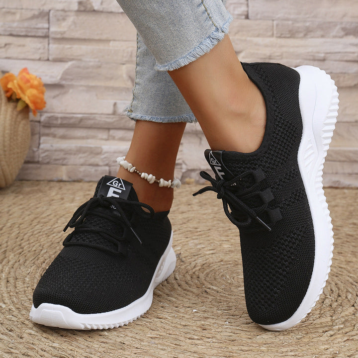 Damen Atmungsaktive Sneaker In Modischem Design Drune