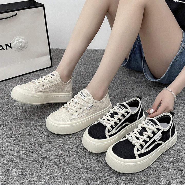 Damen Sportliche Sneakers mit modischem Design und stylischen Akzenten Drune