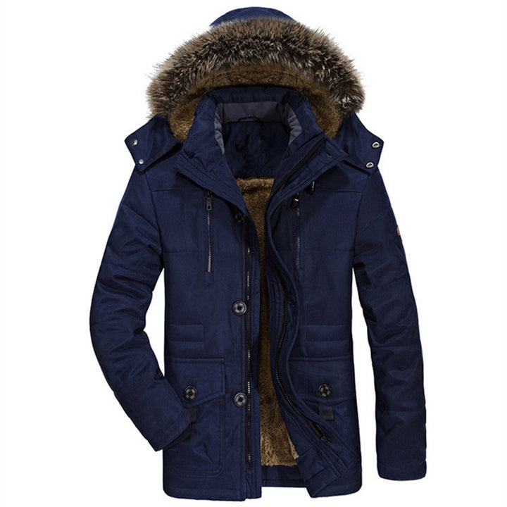 Herren Winterparka mit Fleecefutter Drune