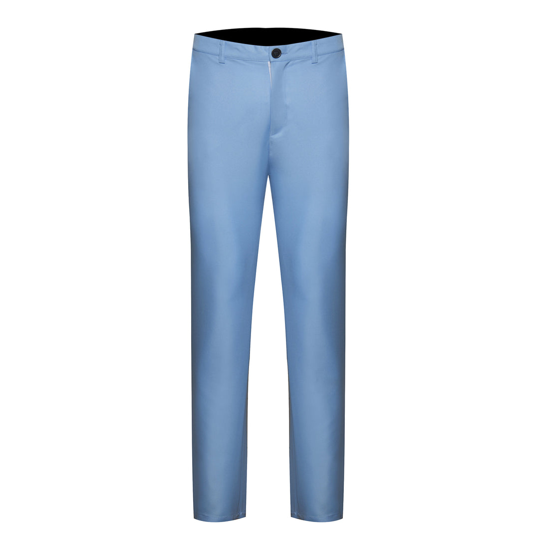 Herren elegante Chino-Hose mit schmalem Schnitt und atmungsaktivem Material Drune