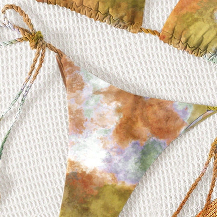 Damen Triangel-Bikini mit nachhaltigem Baumwollmix Drune