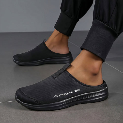 Damen Bequeme Sportslipper mit elastischem Einschnitt und rutschfester Sohle Drune