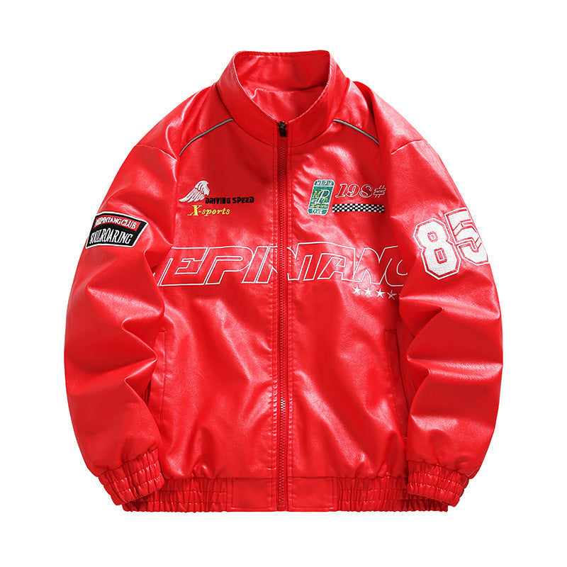 Herren Modische Sportjacke mit Steppdetails Drune