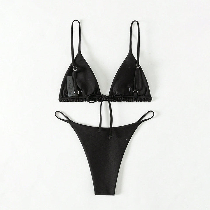 Damen Bikini-Set mit verspieltem Tie-Dye-Muster Drune
