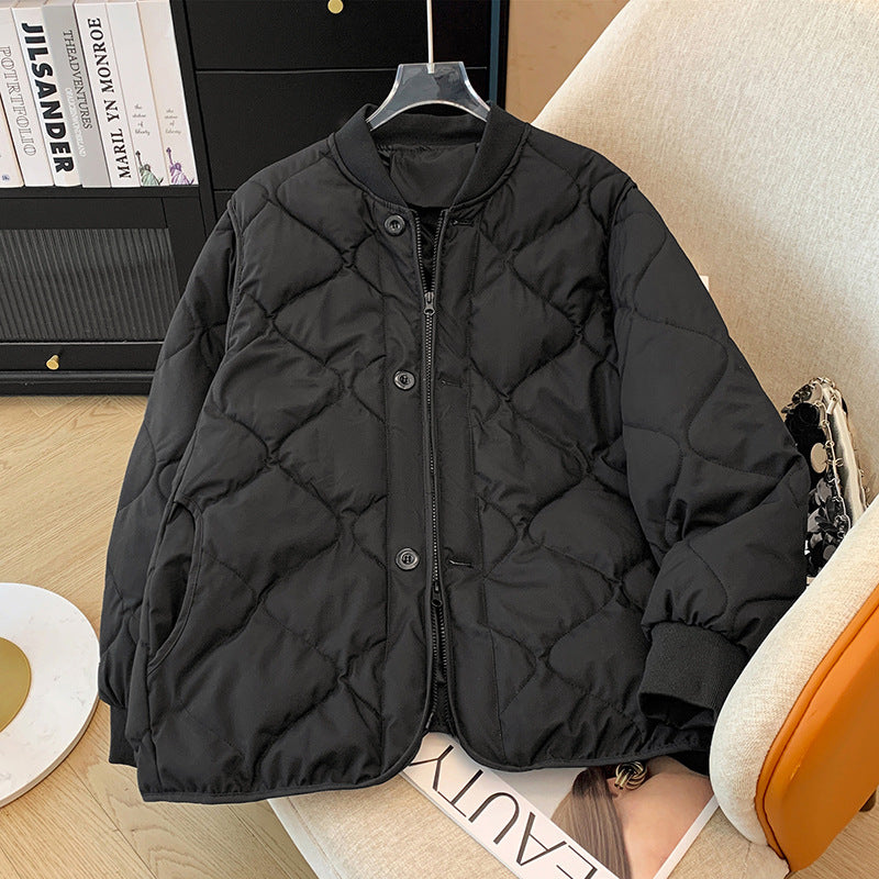 Damen Wattierte Blousonjacke mit Reißverschluss und praktischen Taschen Drune