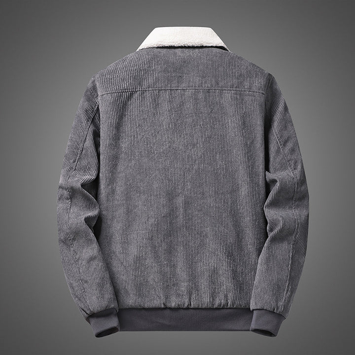 Herren Lässige Steppjacke mit Teddyfutter Drune 1787797413