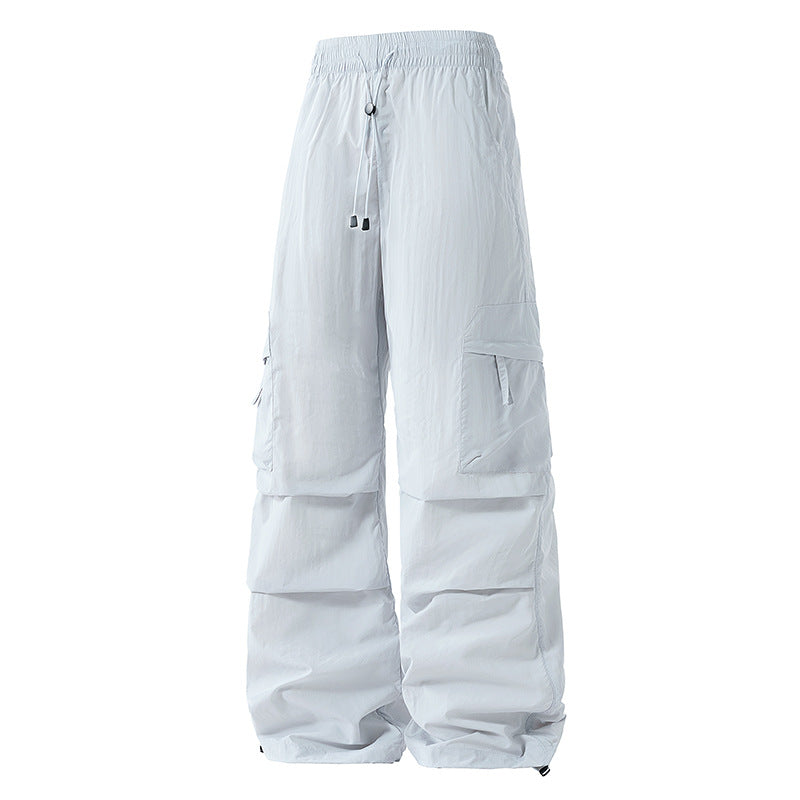 Damen Cargo-Hose mit elastischem Bund und Taschen Drune
